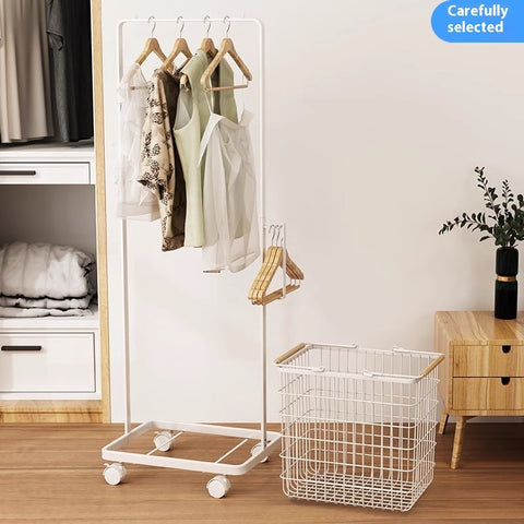 Bedroom Floor Clothes Rack Home Storage Gadget
