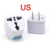 US travel adapter for international use with multiple sockets.