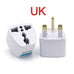 UK plug adapter for various devices, suitable for connecting electronics in the UK.